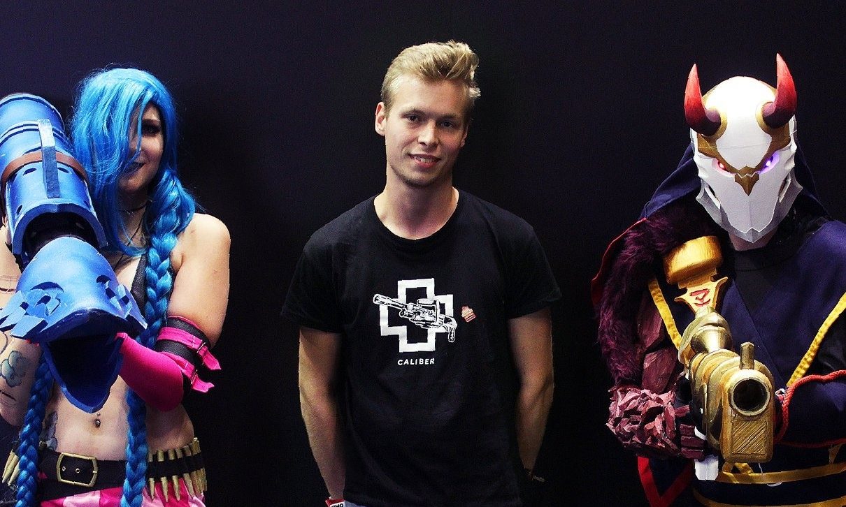 Photo of myself, profile pricture with soplayers at Gamescom 2019