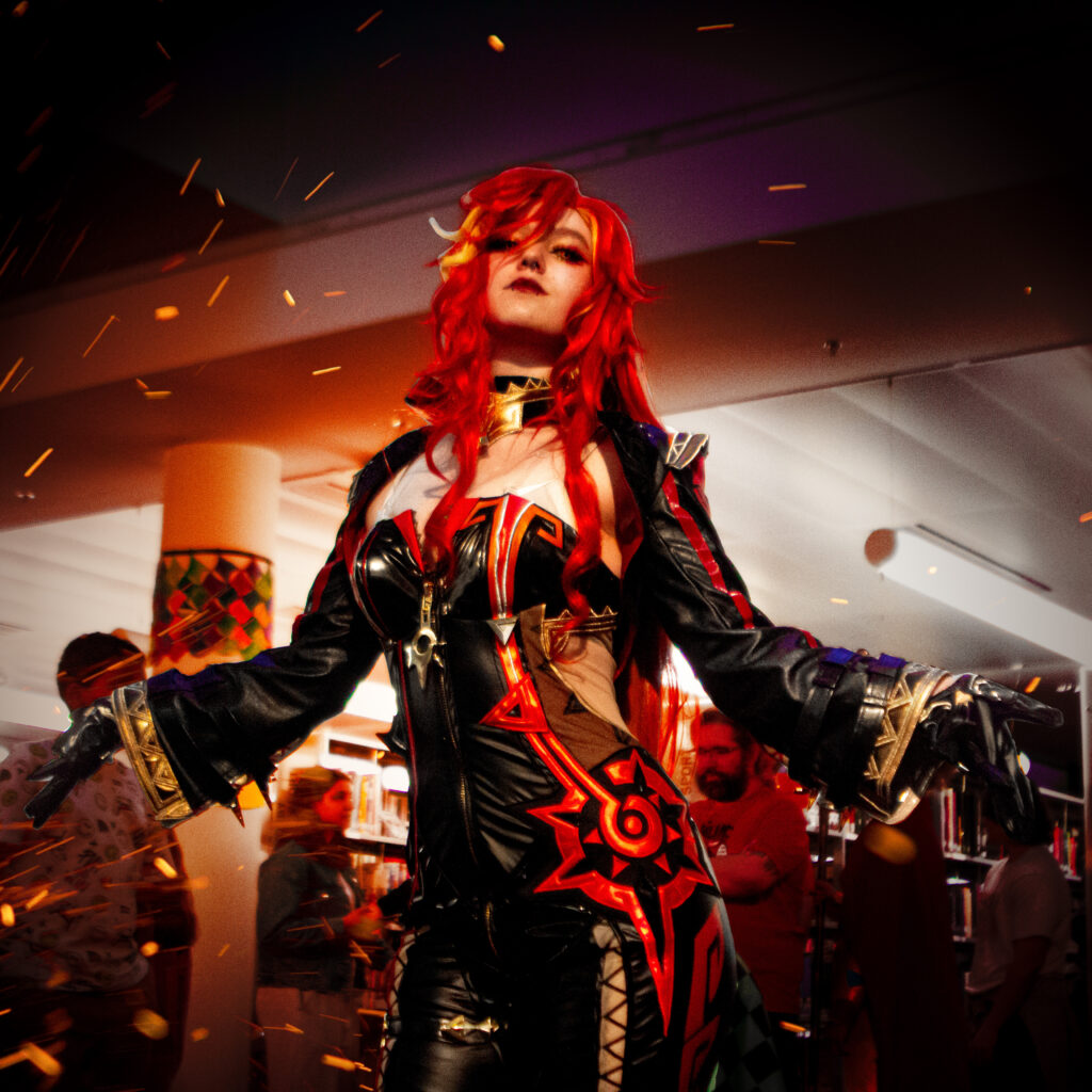 Portrait, Convention, event photography, Mavuika, Genjin Impact